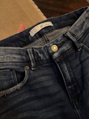 Kancan Dark Wash High-Rise Jeans